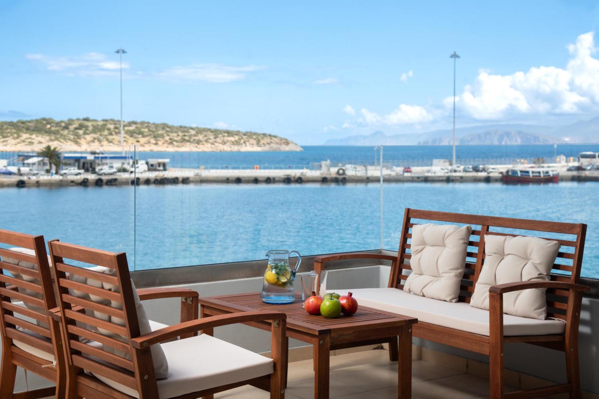 Sea View Bliss 2Br Agios Getaway Apartment Agios Nikolaos  Ngoại thất bức ảnh